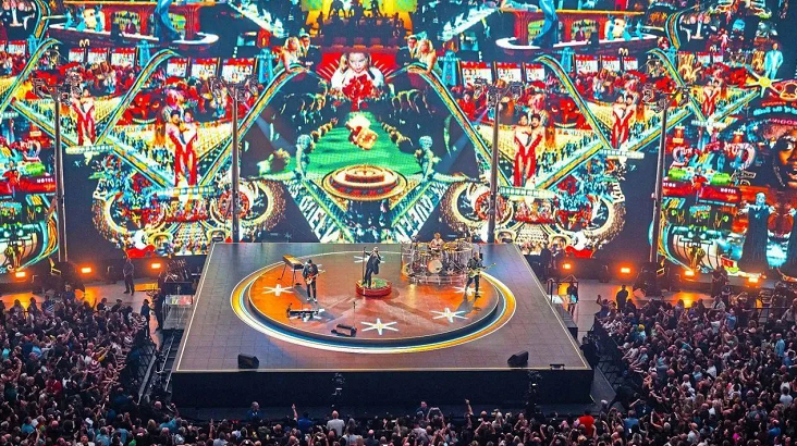 走进世界巨型球msg sphere，探秘炫酷主舞台的显示新科技